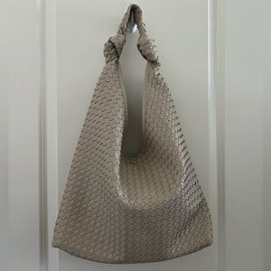 Anthropologie Woven Shoulder Bag & Matching Pouch